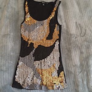 Sequined Cocktail Tank